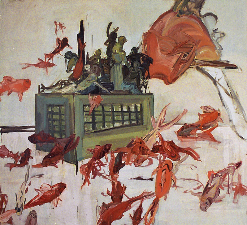 Fish Hell (John Moores Painting Prize 2004) 183 x 200 cm 2004